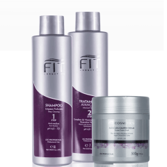 Kit Tratamento Avançado Fit Cosmétics (3 Produtos)