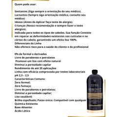 Kit Progressiva Tyrrel Oxireduct 1L + Shampoo Hidratante + SOS Anti-Emborrachamento