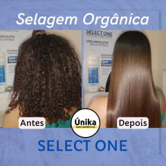 Kit Progressiva Select One 1L Prohall + Shampoo Degan Detox Vegano 1L Prohall