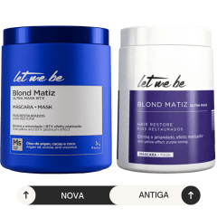 Let me be Botox Blond Matiz Ultra Mask - Efeito Matizador 1kg