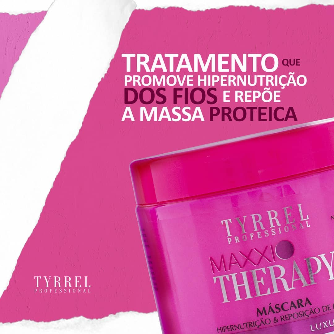 Máscara Maxxi Therapy Hipernutrição é Reposição de Massa Tyrrel 500g