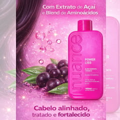 Nuance Progressiva Power Liss Gloss 1L + Pré - Escova Liso perfeito 200ml