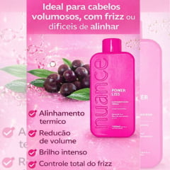 Nuance Progressiva Power Liss Gloss 1L + Pré - Escova Liso perfeito 200ml