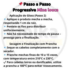 Passo 2  Gloss  Mina Louca 1L Nuance Professional