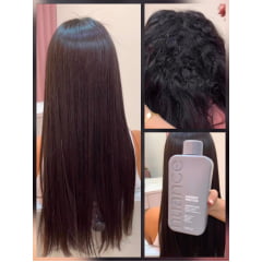 Progressiva Carbon Protein + Shampoo Glow Day 1L + Liso perfeito Pré-Escova 200ml Nuance