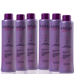 Progressiva Mina Loira Passo 2 Gloss Matizador 1L Nuance - 6 unidades