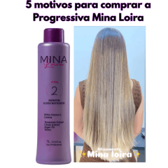 Progressiva Mina Loira Passo 2 Gloss Matizador 1L Nuance - 6 unidades