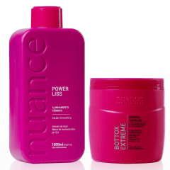 Progressiva Power Liss 1L Nuance - Gloss + Bottox Extreme 1kg