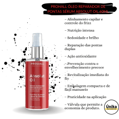 Progressiva Select One 1L + Shampoo Degan Detox 1L + Absolut One 120ml + Absolut Oil 60ml Prohall