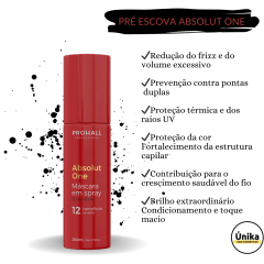 Prohall Kit Cauterização Capilar + Progressiva Select One 1L