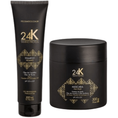 Kit Vegano 24k - Tanino Protein Fit Cosmétics (2 produtos)