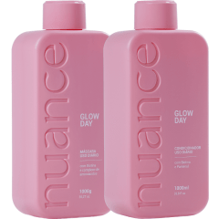 Glow Day  Fortalecimento Capilar - Linha Profissional Nuance (Máscara + Condicionador)