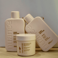 Kit Fiber Restore: Shampoo, Condicionador 450ml + Máscara 250g