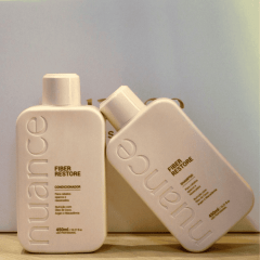 Kit Fiber Restore: Shampoo, Condicionador 450ml + Máscara 250g