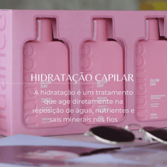 Kit Glow Day Hair Care Nuance Professional (Box com 3 Produtos)