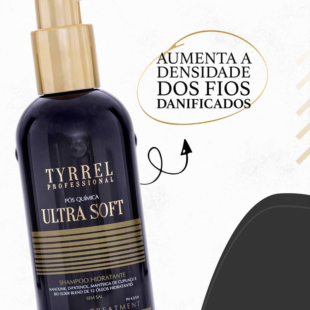 Kit Pós - Química Ultra Soft Tyrrel Linha Profissinal 