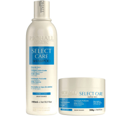 Kit Select Care Shampoo 300ml + Máscara 300g Prohall (Pós Química)