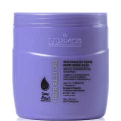 Máscara Nutrição Fiber Restore Restauração Time Reset 1Kg Nuance