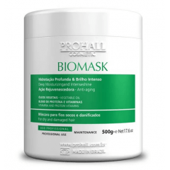 Máscara Ultra Hidratante Biomask Professional 500g Prohall Cosmetic