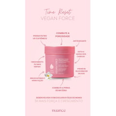 Máscara Vegan Force Time Reset 250g Nuance