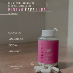 Nuance Box Glow Day + Leave-in Glow Day + Glow Caps + Glow Parfum Perfume Capilar