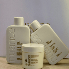 Nuance Kit Pró Impact: Shampoo, Condicionador 450ml + Máscara 250g