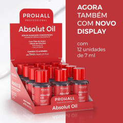 Prohall Óleo Reparador de Pontas Sérum Absolut Oil Caixa Com 12 x 7ml
