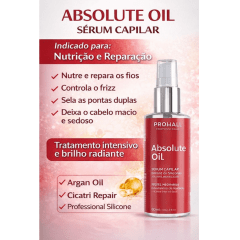 Prohall Óleo Reparador de Pontas Sérum Absolut Oil 60ml