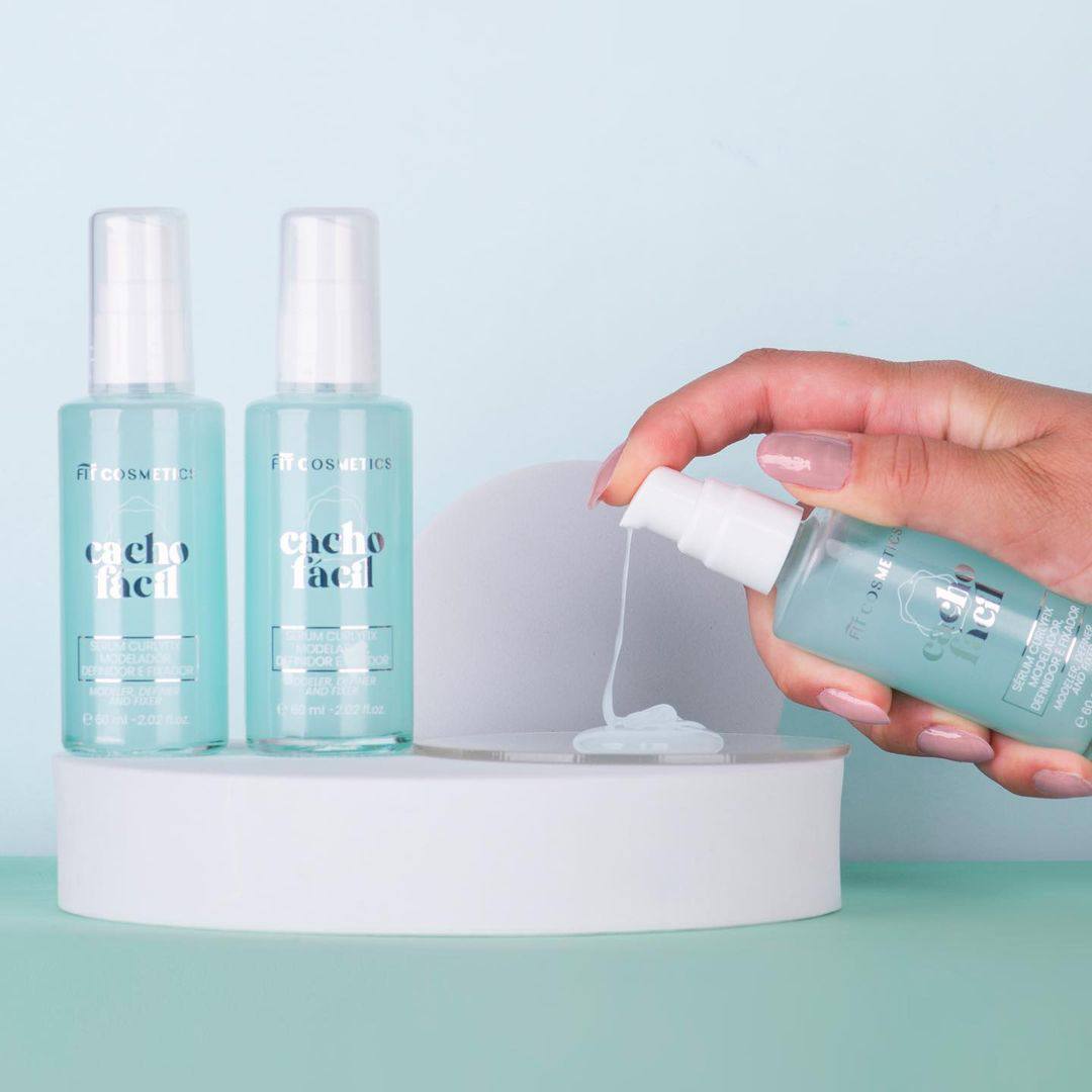 Fit Cosmétics Sérum fixador Curlyfix 60ml - Únika Hair Cosméticos