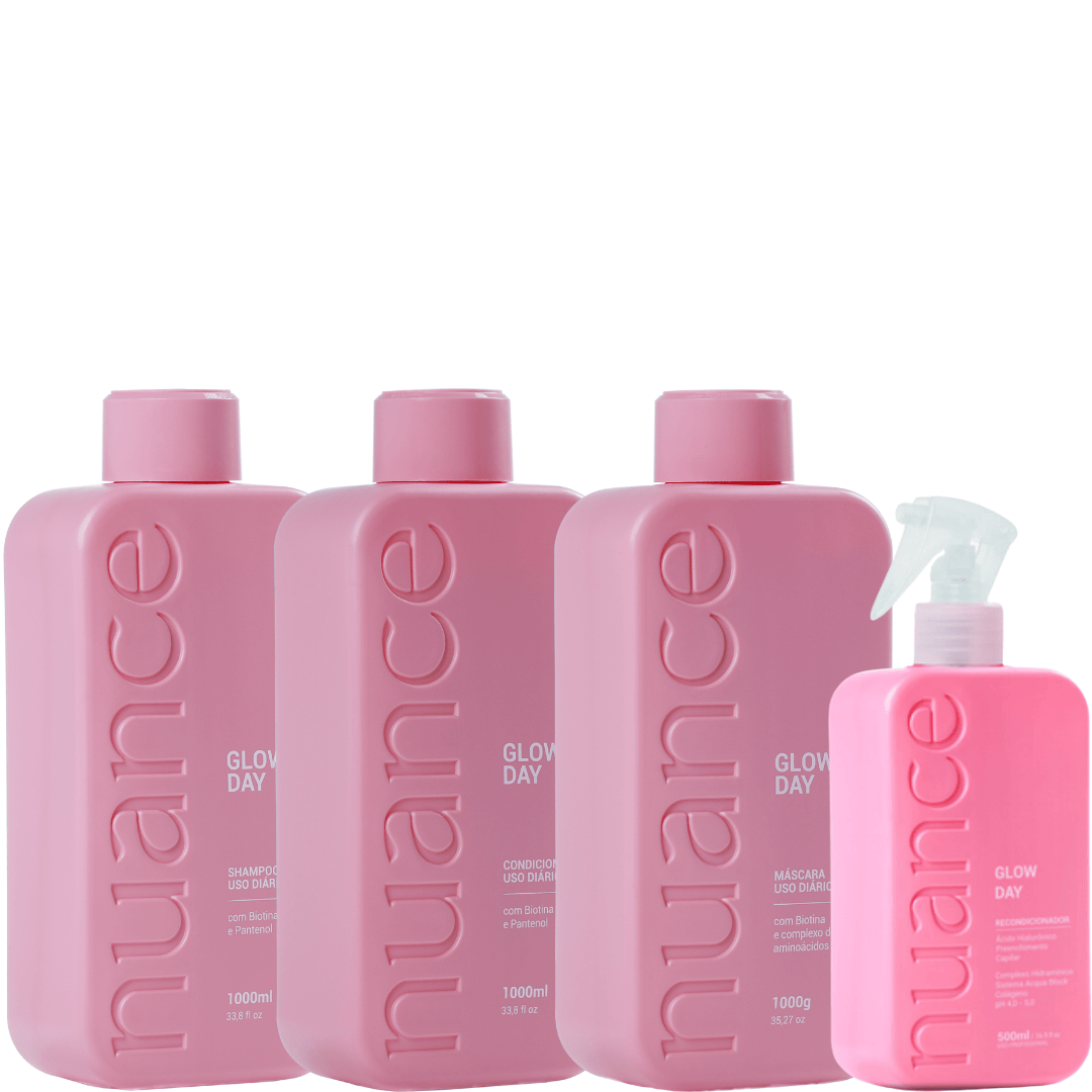 Glow Day  Fortalecimento Capilar - Linha Profissional Nuance