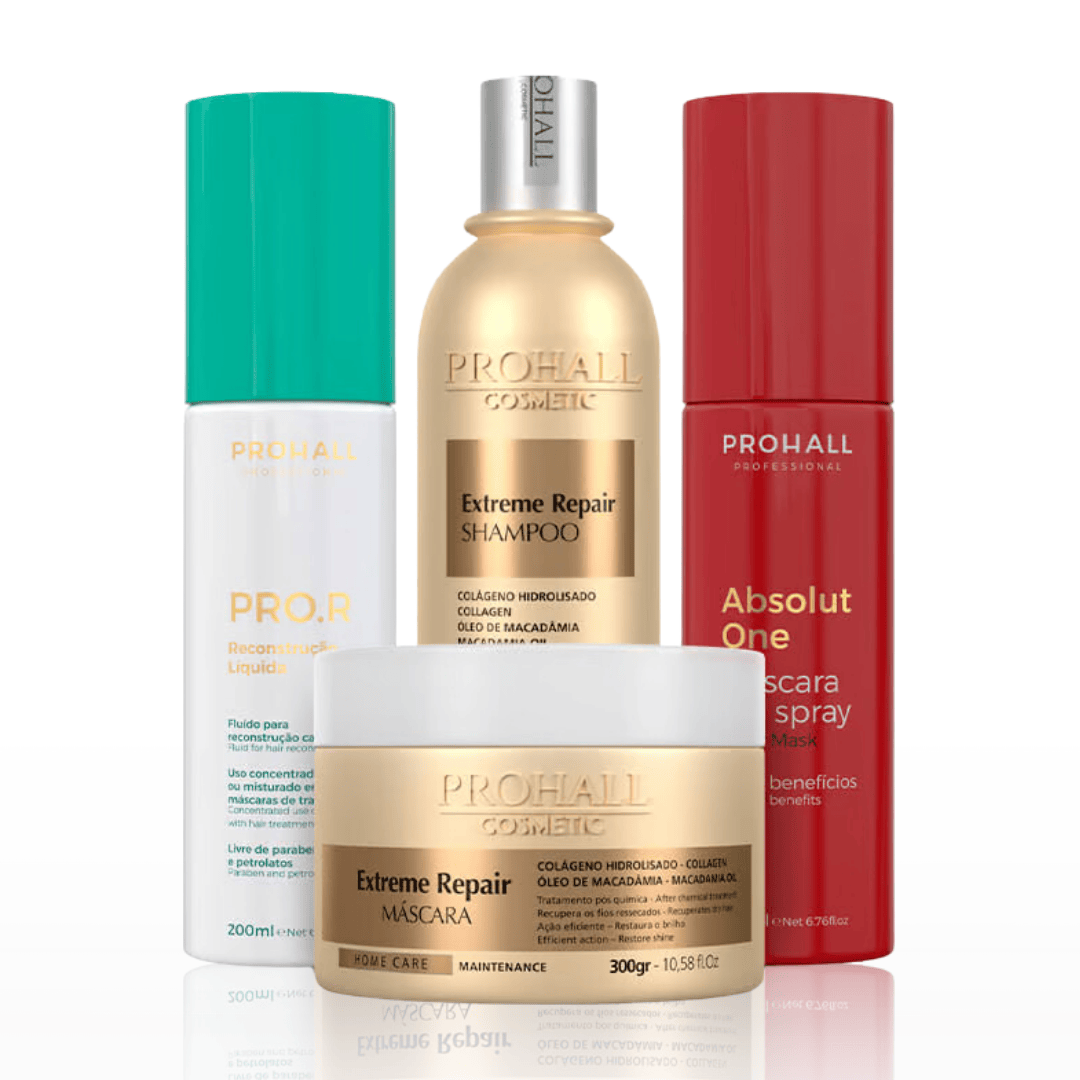 Kit Cauterização Capilar Prohall Cosmetic