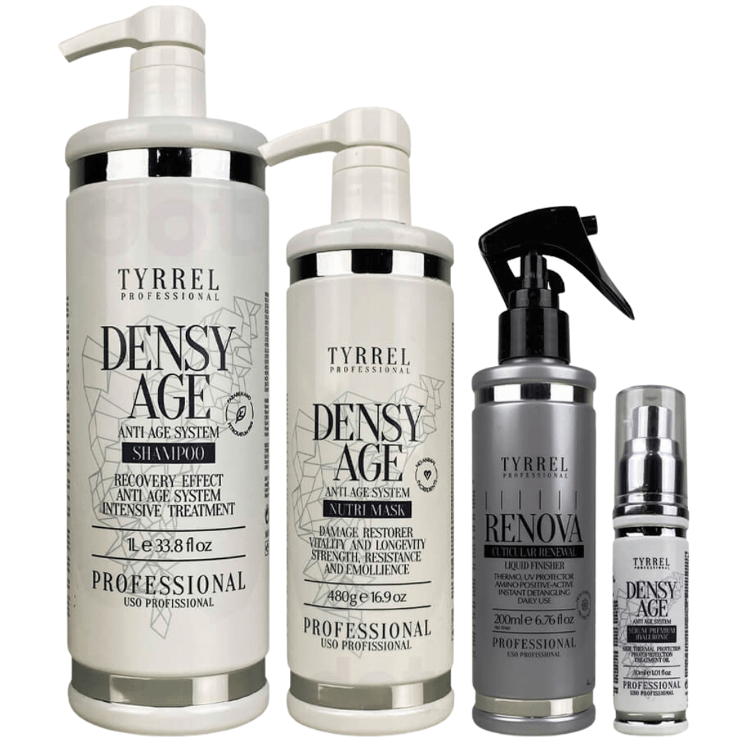 Kit Densy Age + Renova Tyrrel Professional (4 Produtos)