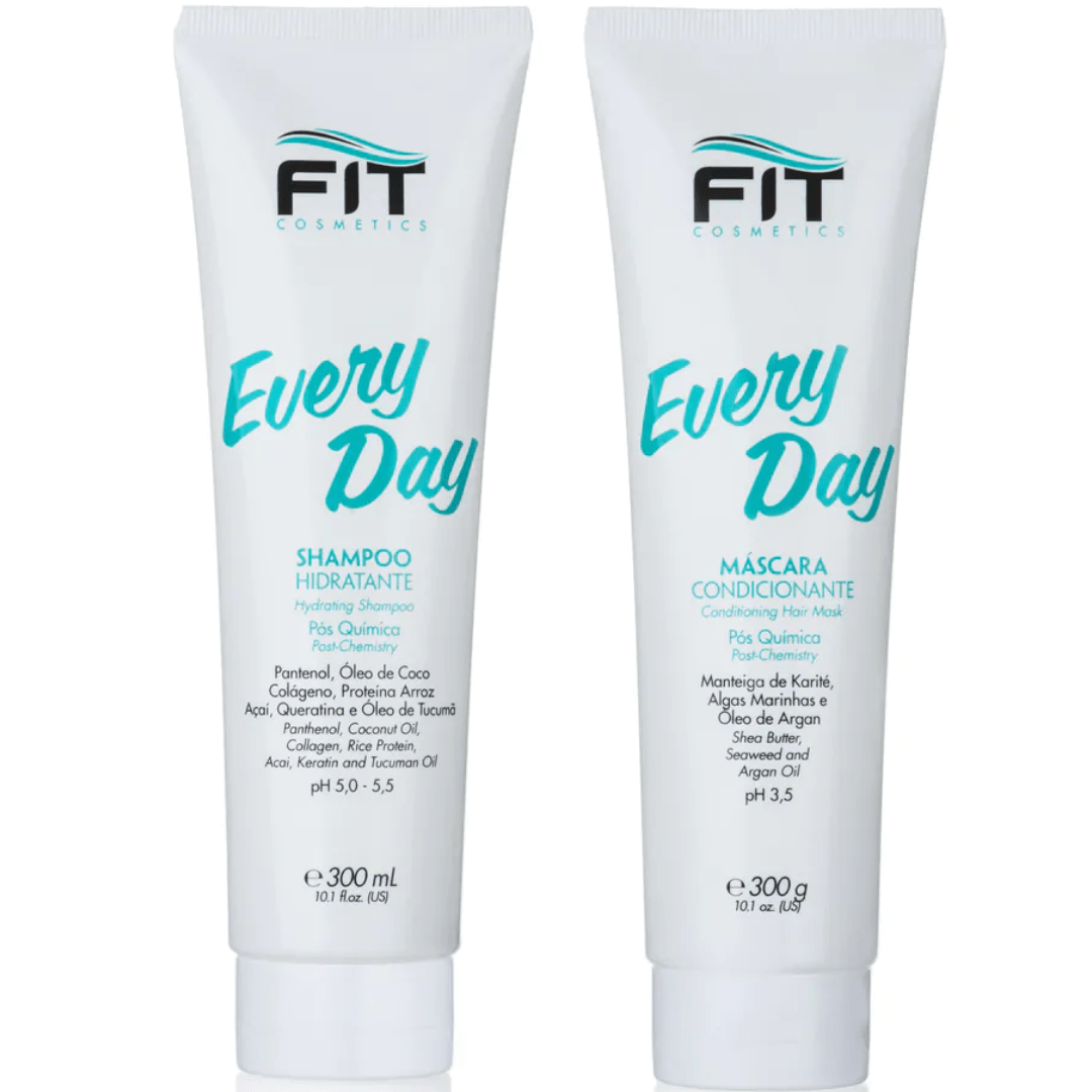 Kit Every Day Home Care 300ml Fit Cosmétics