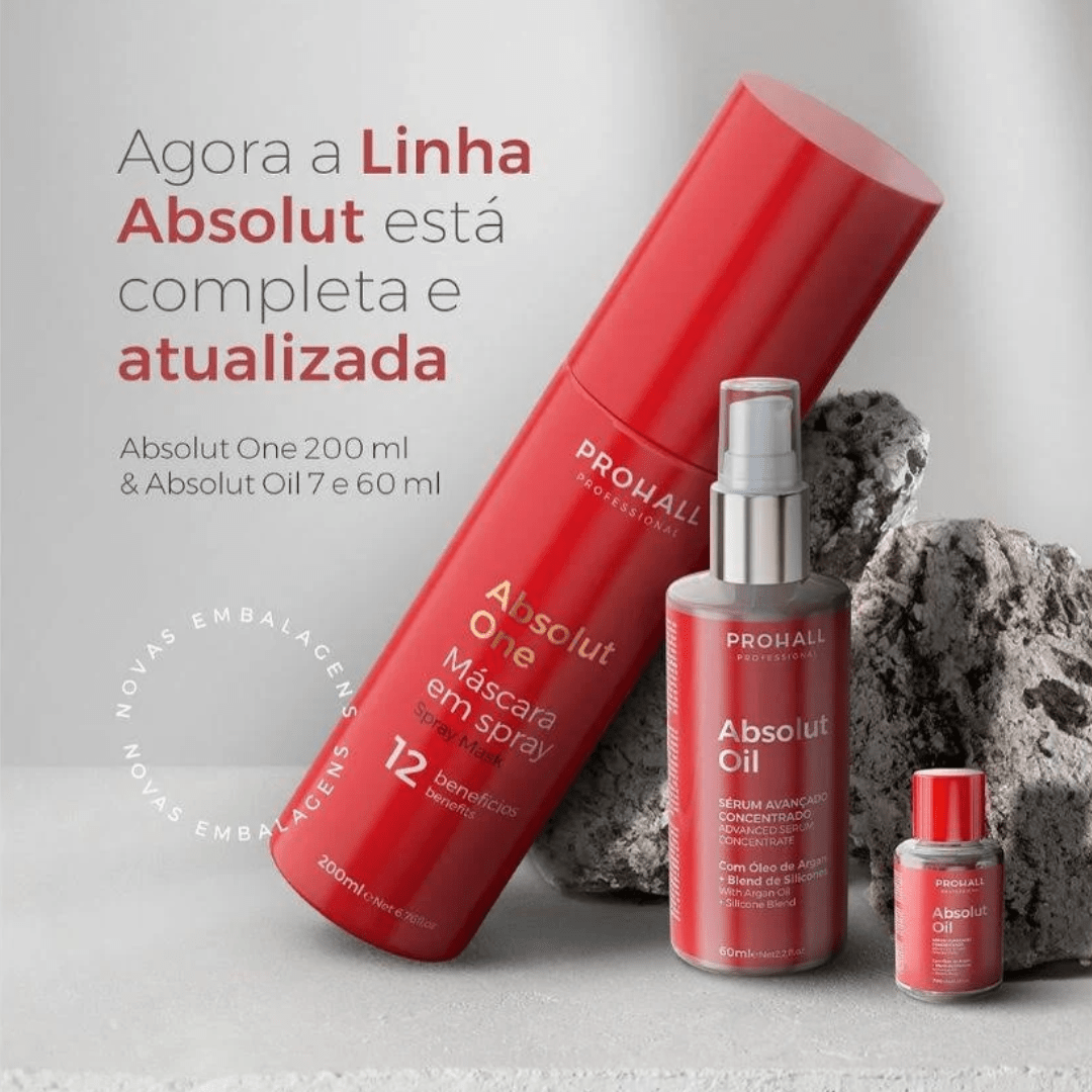 Prohall Kit Absolut: Absolut One 200ml + Absolut Oil 60ml - Únika Hair ...