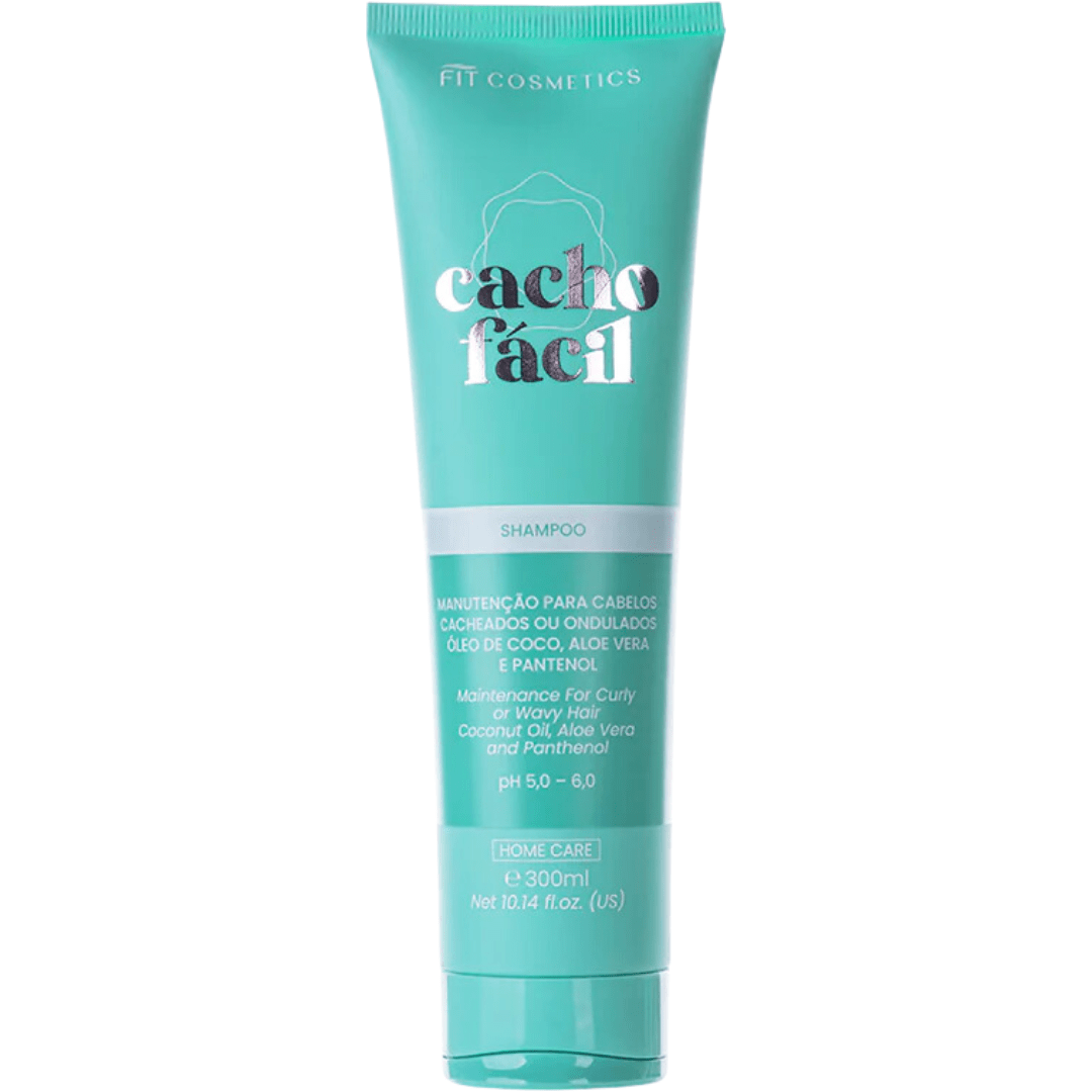 Shampoo Cacho Fácil 300ml Fit Cosmétics