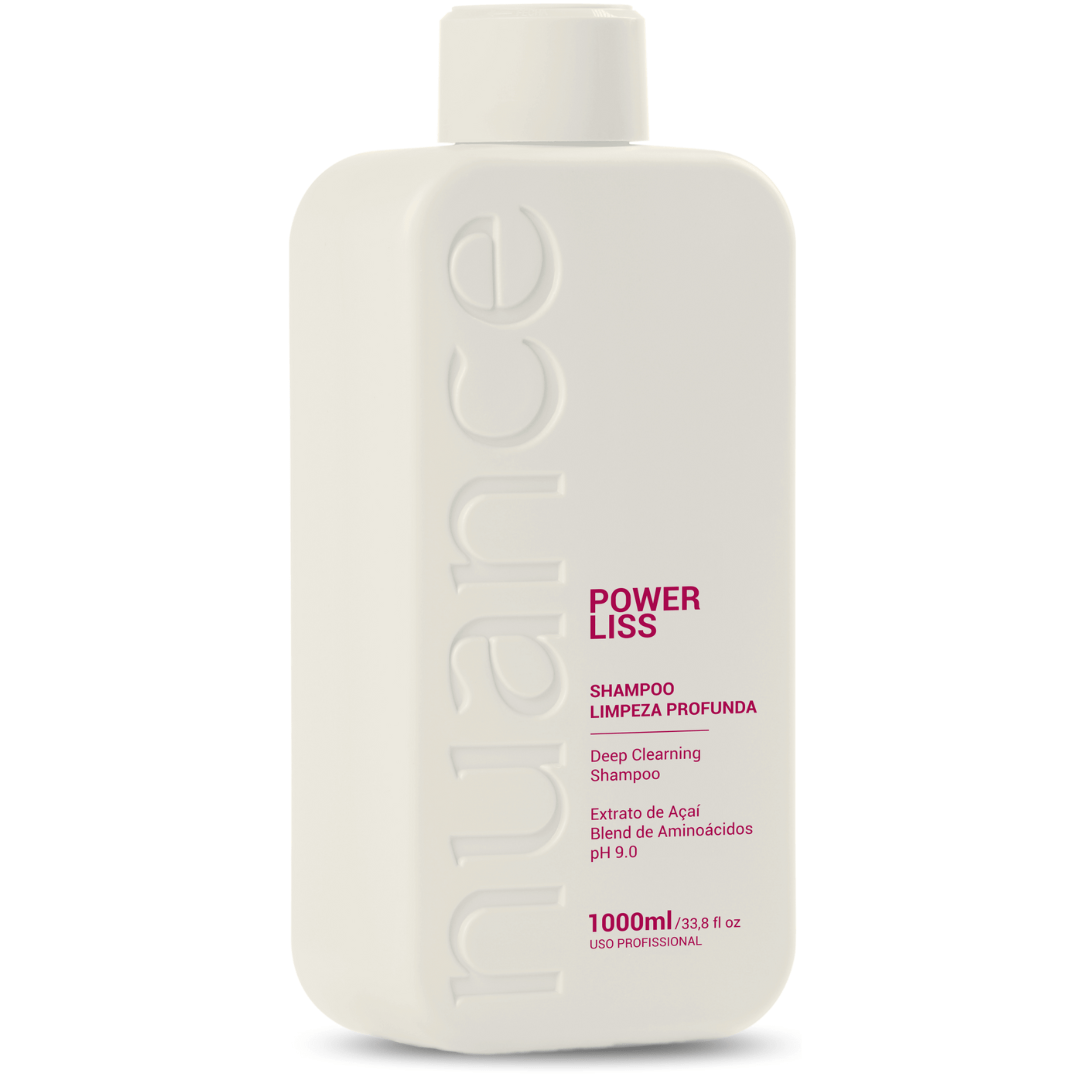 Shampoo Limpeza Profunda Power Liss 1L - Passo 1 Nuance