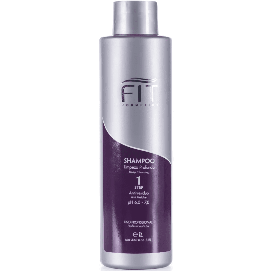 Shampoo Limpeza Profunda Tratamento Avançado 1L Fit Cosmétics