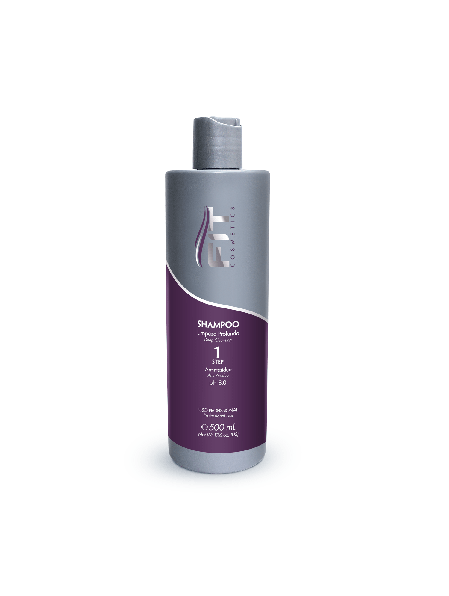 Shampoo Limpeza Profunda Tratamento Avançado 500ml Fit Cosmétics