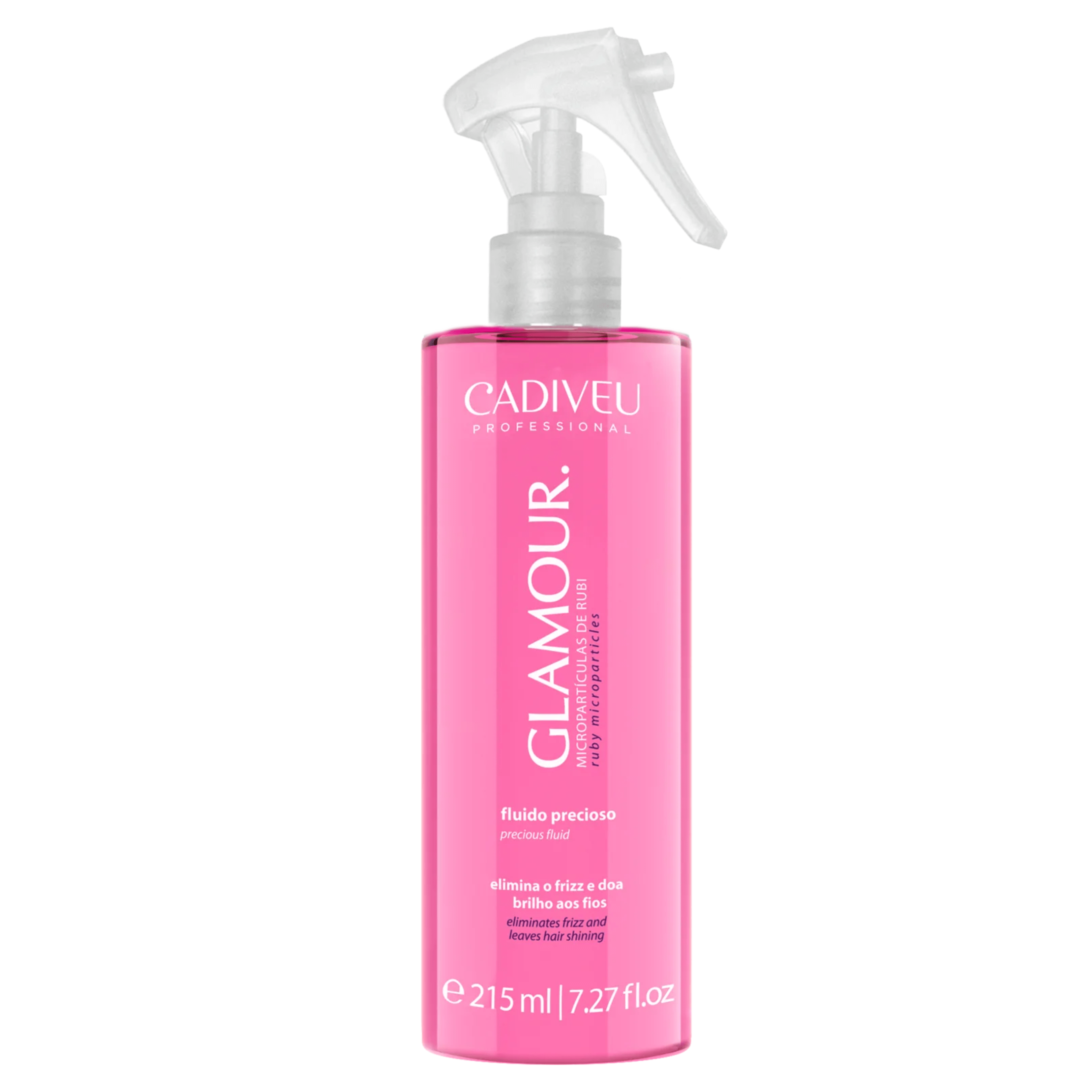 Spray Anti Frizz Glamour Rubi Fluido Precioso 215ml Cadiveu - Únika ...